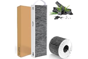 Aktivkohlefilter für Bora Pure PUAKF, Kengleeg Filter für Bora Umluftkochfeld PURU oder PUXU 1 Filter Umluft Kochfeldabzug Dunstabzug Ersatzfilter Zubehör (1 filter)