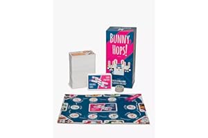 Smith & Barker Bunny Hops! – Jeu De Société Amusant pour La Famille & Les Amis, 4-16 Joueurs, Édition Anglaise, Jeu De Devinettes & De Mimes pour Adultes & Enfants, Âges 10+