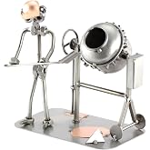 Idea Regalo Originale Metallo Omini Di Viti Steelman24 - Soprammobili