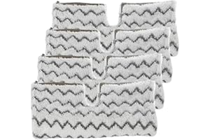 OHIFAN 4 Pack S6003UK Pads Replacement Shark Steam Mop S6001UK S6003UK Klik n' Flip Corded Steam Pocket Mop