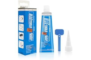 Pate a Joint Moteur, Joint Carter Huile Moteur, Silicone Haute Temperature, Joint D'étanchéité du Joint de Service du Moteur en Silicone Résistant à Haute Température de - 62 ºC à 343 ºC-70ml (Noir)