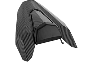 LORABABER Motorrad Soziusabdeckung Sitzkappe Verkleidung Heckabdeckung Rücksitzbezug Kompatibel mit CB650R CBR650R CB 650R CBR 650 R 2019 2020 (Kohlefaser)