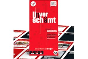 Dreister UNVERSCHÄMT Gesellschaftsspiele für Erwachsene - Designed in Deutschland - Kartenspiel mit 480 Karten - Lustige Spiele für Erwachsene - Geschenkidee für Weihnachten und Silvester