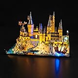 Led Licht Set für Lego 76419 Hogwarts Castle and Grounds (Kein Lego), Dekorationsbeleuchtungsset Harry Potter Kreative Spielz