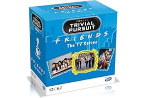 Winning Moves Trivial Pursuit Friends - Juegos De Mesa Niños 12 Años, Juegos De Mesa Adulto, Juego para 2+ Jugadores, Juego De Quiz, Trivia para Fans De Friends
