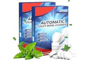 CELIODD 24 Pezzi Pastiglie per la Pulizia del Wc,Detergente per Wc Compresse,Compresse per la Pulizia Wc,Pastiglie per Pulizia Toilette Previene Gli Odori,per Calcare Ostinato e Calcare di Urina