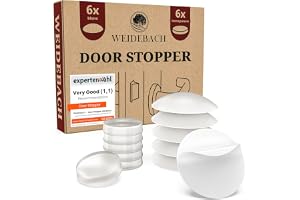 WEIDEBACH dörrstopp – 20 x 5 mm, 40 x 8 mm – vit