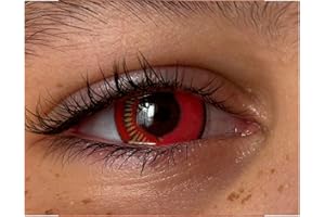 BEAUTÉ DES ANGES lentilles de contact sans correction Manga cosplay (rouge)