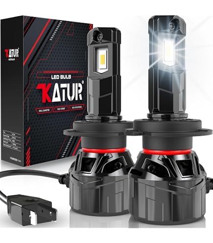 Lasfit 9012 HIR2 LED Headlight Bulbs – 6000K White, 5000 Lumens, Plug & Play, Pair - View #4