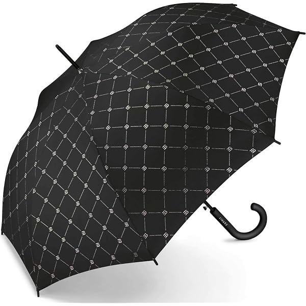 Esprit Gents Mini Tecmatic Check Black 97 cm