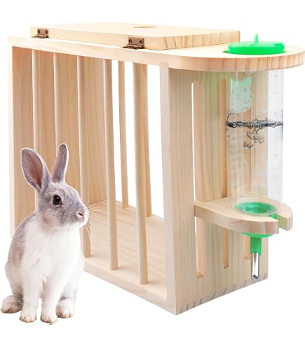 Hooiruf Set Voor Konijnen En Cavia’s – 2 Stuks (groot En Middelgroot) – Metalen Voederrek Met 2 Haken – Voor Hok En Kooi – Schoon En Droog Hooi