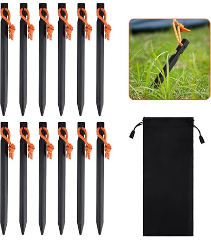 zeltheringe ultraleicht LITEOUTDOORS Ultraleichte – 7075 Aluminium-Zeltheringe – für Rucksackreisen, Wandern, Camping (nur Heringe) Sport & Freizeit Propolis - Sirup - Netting Style:B04U III