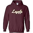 UGP Campus Apparel Loyola University Chicago Ramblers Script Logo, Team Color Hoodie