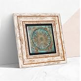 Pinecone Stone Yaşam &Ccedil;i&ccedil;eği Taş Duvar Tablosu - &Ccedil;er&ccedil;eveli Taş Tablo - Dekoratif Duvar Sanatı - Modern Ev ve Ofis Duvar Dekoru