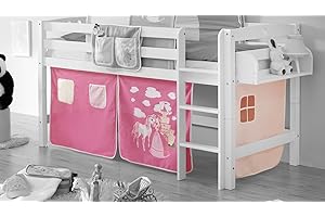 TiCAA Motiv Vorhangstoffe für Hochbetten