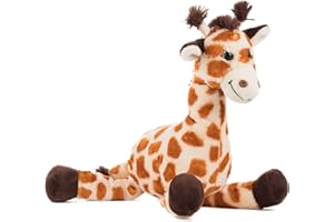 SCHAFFER KNUDDEL MICH! Schaffer 5562 Peluche de Jirafa Bahati tamaño M 28 cm