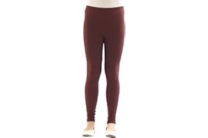 YESET Kinder Mädchen Leggings lang Blickdicht aus Baumwolle Hose Jungen