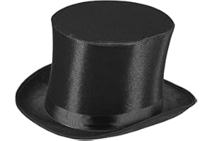 Widmann WIDMANN Dandy satynowy topper Hat With Band H 15 cm kapelusz impreza i karnawał 574 kostium widmann