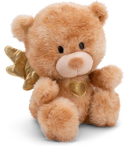 Schaffer – Peluche Mini Ange Gardien – 11 Cm – Beige Et Multicolore – Version Anglaise – Cadeau Affectueux