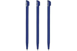 GORILLAPLANET 3 lápices capacitivos para Nintendo 2DS Pen Set (azul)