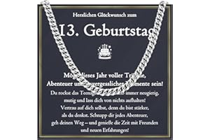PDTU Geburtstagsgeschenk für Jungen, Kette Junge Geschenke für Jungs zum Geburtstag, Coole Geschenk für 12-18 Jährige Jungen Teenager