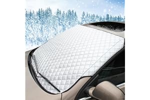 HCSSZ Frontscheibenabdeckung Auto, Scheibenabdeckung Auto Winter, Windschutzscheibenabdeckung,Windschutzscheibe Abdeckung Faltbare, Autoscheiben Abdeckungen FüR Die Gegen Schnee, EIS, Frost, Staub, Sonne