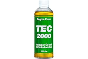 TEC-2000 - Motorspülung Diesel Benzin Engine Flush - Drosselklappenreiniger, Diesel Motorreiniger Benzin, Einfache Anwendung, Motorreiniger Motorwäsche Reiniger - Auto Motor Reiniger 375 ml