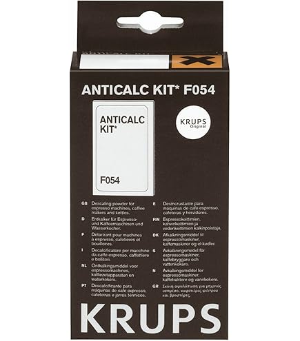 Kit Détartrant Krups Original – 2 Sachets De 40g + Testeur Dureté Eau