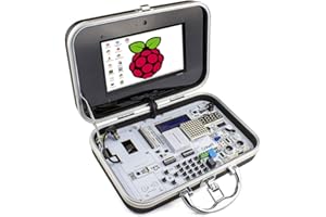 ELECROW CrowPi Coding Kit Competible with Raspberry Pi 4 3b 3b+ for Learning Programming (Basic Kit, RPI Not Included, Black)