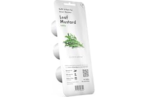 CLICK AND GROW Click & Grow x Bloody Sorrel Refill 3 Pack, Leaf Mustard