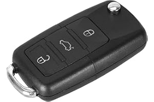 ENERGY 01 ENERGY01 3 Boutons Coque CLE Compatible avec Volkswagen VW MK4 Bora Golf 4 5 6 Passat Polo Bora Touran