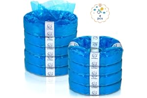 NCKIHRKK 9 Pack Windeleimer Nachfüllkassetten, Baby Nachfüllfolie Windeleimer Kompatibel mit Windeleimer