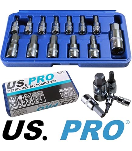 Chiave Esagonale A Bussola H4 4mm - 2 Pezzi In Acciaio S2 Per Fissaggi Precisi