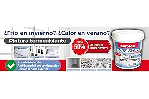 EUROTEX COMFORTEX THERMO Pintura acrílica termoaislante 14L.