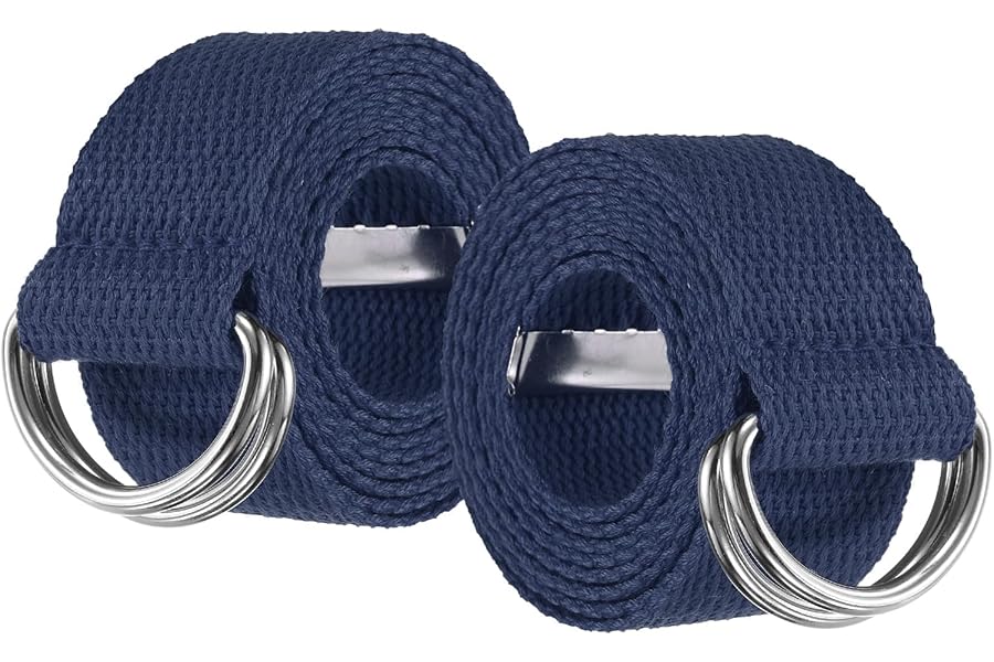 YELARXI Web Football Belt, Men Canvas Belt Web Flag Football D Ring, Adjustable Soccer Replacement Strap Fitting