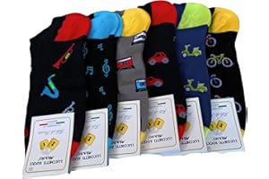 Lucchetti Socks Milano Fantasmini uomo cotone colorati fantasia filo di scozia pois disegni calzini corti alla caviglia made in Italy