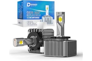 MOTORHOOK 2 Stück D1S Xenon Brenner 12V 35W,Xenon-Scheinwerferlampe, 6500K Kühles Weiß, D1S mit Zertifizierung, Ersatz für HID-Xenonlampen, Stabile Leistung & Extrem Langlebig