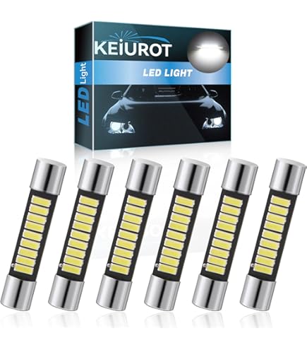 RHO- Lumière LED Lampe De Dôme De Plafond Intérieur De Voiture LED