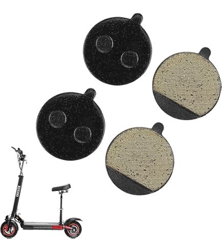 YiChenPlus Remblokken elektrische step, halfmetalen universele hars fietsschijfrem remblok voor olieschijfrem BB5 M446