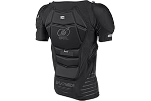 O'NEAL STV Maglia Protezione Manica Corta STV, Nero, L Unisex - Adulto (Pacco da 1)