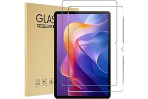 ProCase 2 Verres Trempés pour Xiaomi Redmi Pad 2 11" 2025, Film de Protection d'Écran Haute Transparence Anti-Rayures, Sans Bulles, Dureté 9H, Compatible avec Tablette Xiaomi Redmi Pad 2 11 Pouces