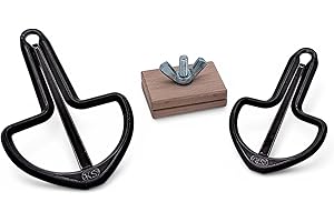 LEUCHTKLANG Maultrommel Original Schwarz Duo Set Antik mit Holzklammer und Anleitung Österreich Jaw Harp Mundtrommel Mund Harfe