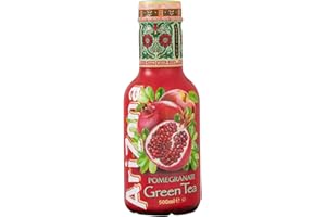 Arizona Iced Pomegranate Green Tea 500 ml (Pack of 4)