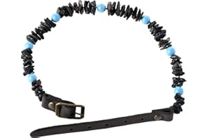 BALTIC AMBER LAND Bernsteinkette Hund Hundehalsband aus baltischem Bernstein und Türkis gegen Flöhe und Zecken für Hunde und Katzen (25-65 cm) (50cm) Hundehalsband aus natürlichem baltischem Bernstein