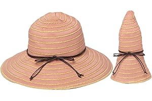 San Diego Hat Company Women's Ribbon Braid Large Brim Hat - Once Size