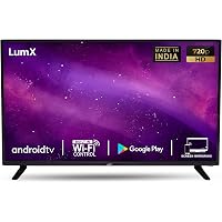 LumX 99 cm (40 Inches) HD Ready Smart Android LED TV 40YA673 (Black) (2021 Model)