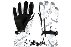 ProChosen Winterhandschuhe, 1 Paar Warme Ski Handschuhe Wasserdicht Winddicht Verdickte Winterzeit Schnee Handschuhe für Kinder Männer Frauen Indoor Outdoor Sport