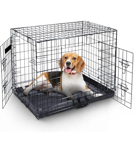 Copertura Per Gabbia Cani Explore Land - Poliestere, Universale 122 Cm, Nero - Foto 3