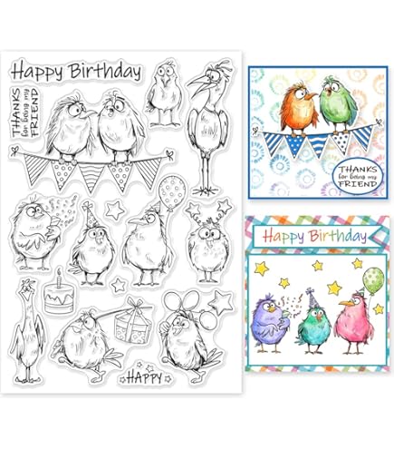 GLOBLELAND Comic Dog Clear Stamps – Silicone Transparent Stamp Seals For DIY Cards, Scrapbooking & Journals - View #4