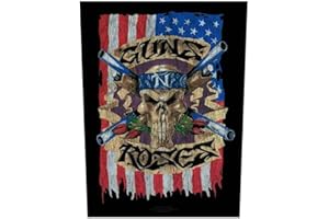 GUNS N' ROSES Guns n roses rückenaufnäher drapeau